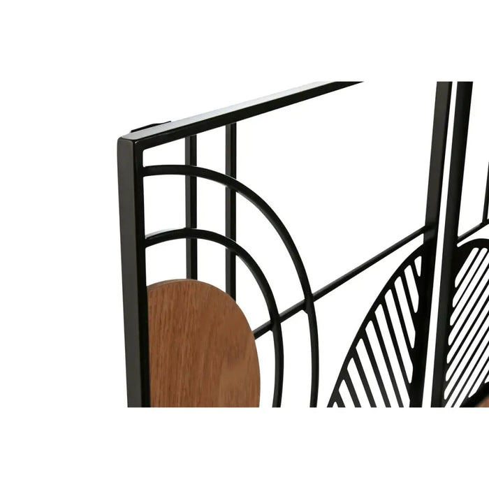 Wall Decoration Home ESPRIT Black Natural Urban 40 x 2 x 60 cm (3 Units) - Декорация и Осветление<<<Дом