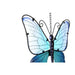 Wall Decoration Home ESPRIT Blue Orange Butterfly Shabby Chic 23 x 13 x 90 cm (2 Units) - Декорация и Осветление<<<Дом