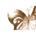 Wall Decoration Home ESPRIT Golden Butterfly 43 x 2 x 33 cm (4 Units) - Декорация и Осветление<<<Дом