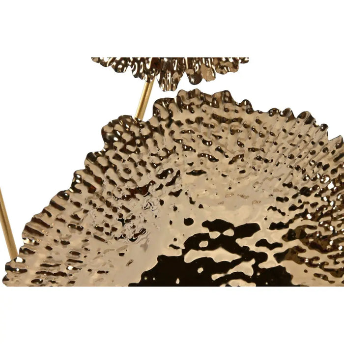 Wall Decoration Home ESPRIT Golden Flower 50 x 5 x 50 cm - Декорация и Осветление<<<Дом Градина<<<BigBuy&&&Други