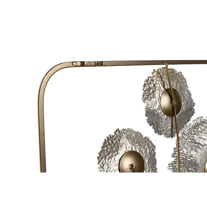 Wall Decoration Home ESPRIT Golden Flower 50 x 5 x 50 cm - Декорация и Осветление<<<Дом Градина<<<BigBuy&&&Други