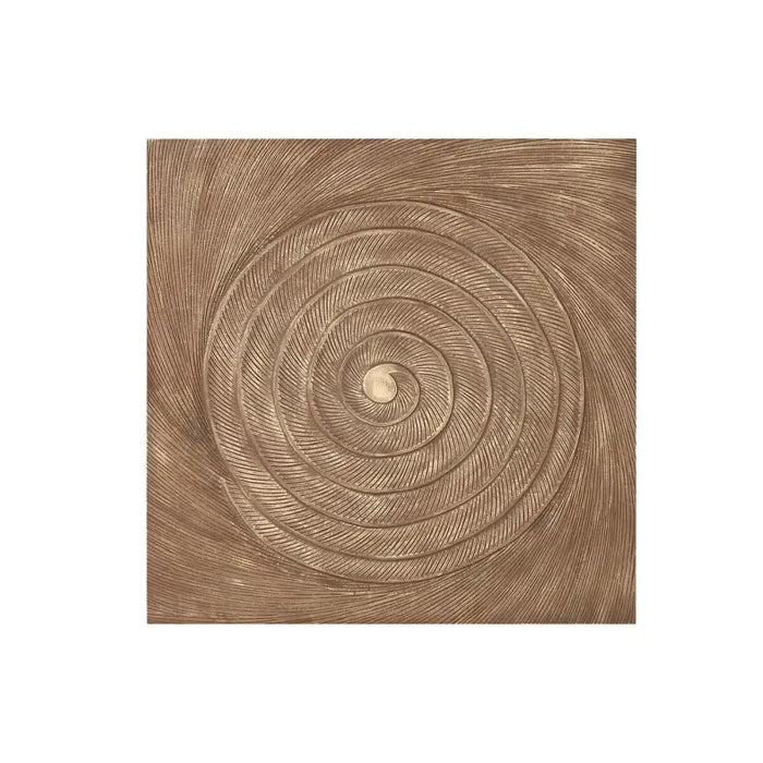 Wall Decoration Home ESPRIT Golden Modern 120 x 3,5 x 120 cm - Декорация и Осветление<<<Дом Градина<<<BigBuy&&&Други