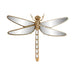 Wall Decoration Home ESPRIT Golden Modern Dragonfly 25 X 4 X 31,5 CM - Декорация и Осветление<<<Дом