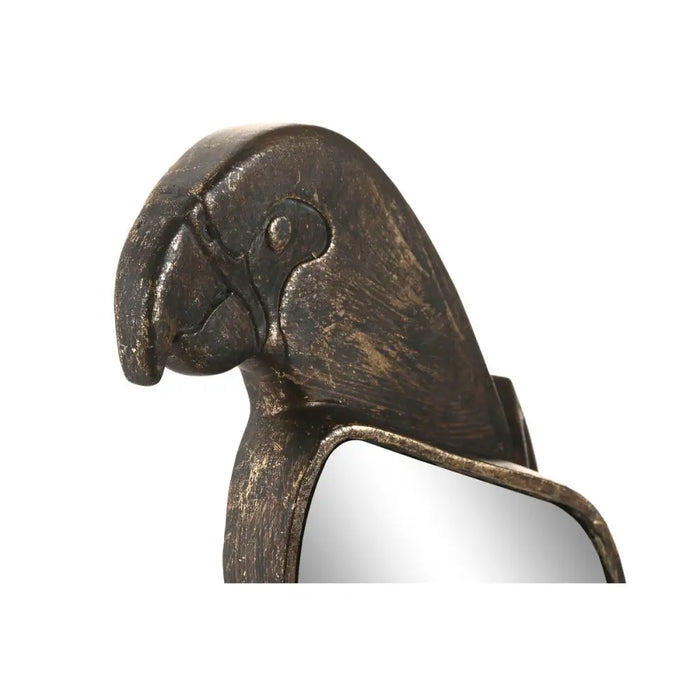 Wall Decoration Home ESPRIT Golden Modern Parrot 18,5 X 5,5 X 49,5 CM - Декорация и Осветление<<<Дом