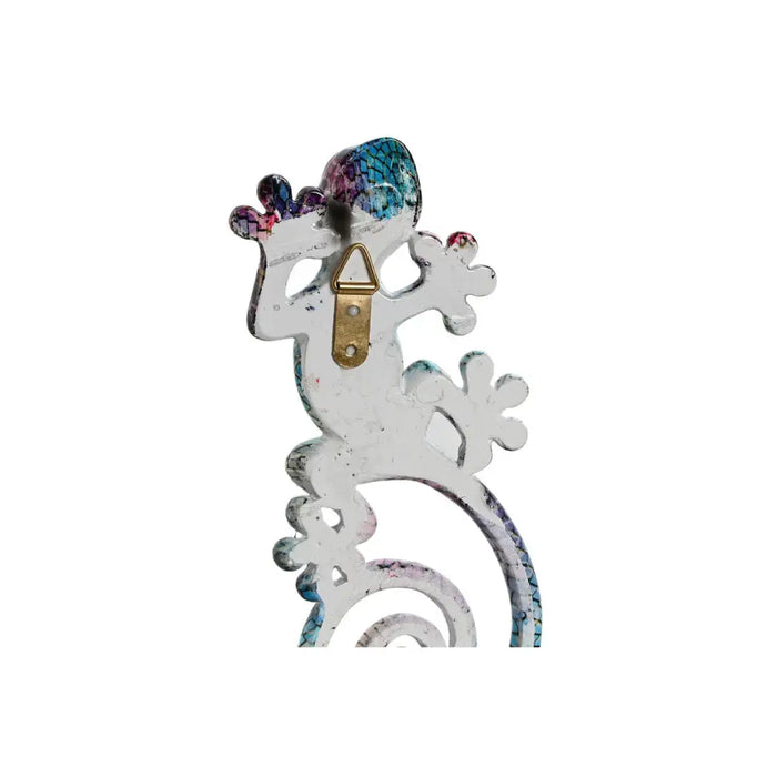 Wall Decoration Home ESPRIT Multicolour Mosaic Lizard Mediterranean 8 x 4 x 20 cm (2 Units) - Декорация и