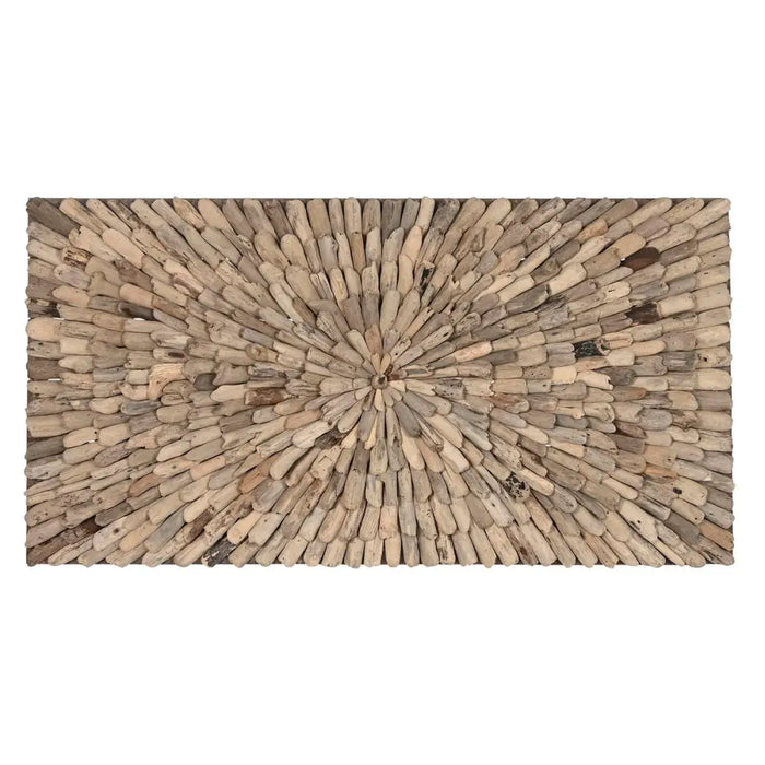 Wall Decoration Home ESPRIT Natural Mediterranean 120 x 10 x 60 cm - Декорация и Осветление<<<Дом