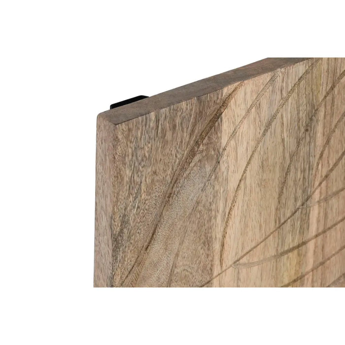Wall Decoration Home ESPRIT Natural Modern Leaf of a plant 90 x 3 x 90 cm (9 Pieces) - Декорация и Осветление<<<Дом