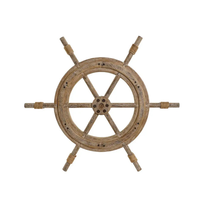 Wall Decoration Home ESPRIT Natural Rudder Aged finish 75 x 4 x 66 cm - Декорация и Осветление<<<Дом