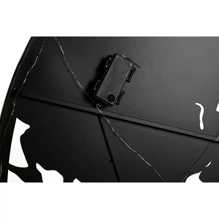 Wall Decoration Home ESPRIT White Black World Map Loft 100 x 1 x 100 cm (2 Units) - Декорация и Осветление<<<Дом