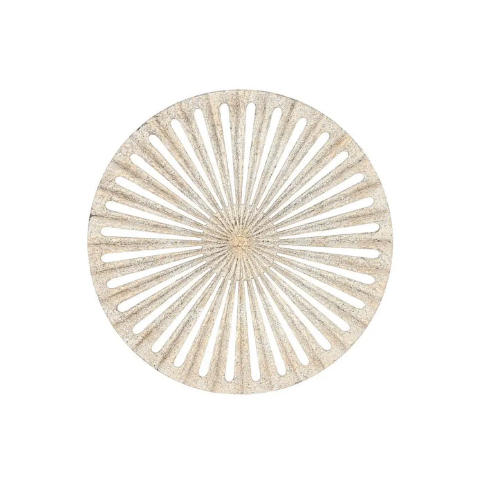 Wall Decoration Home ESPRIT White Golden Neoclassical 91 x 3 x 91 cm - Декорация и Осветление<<<Дом