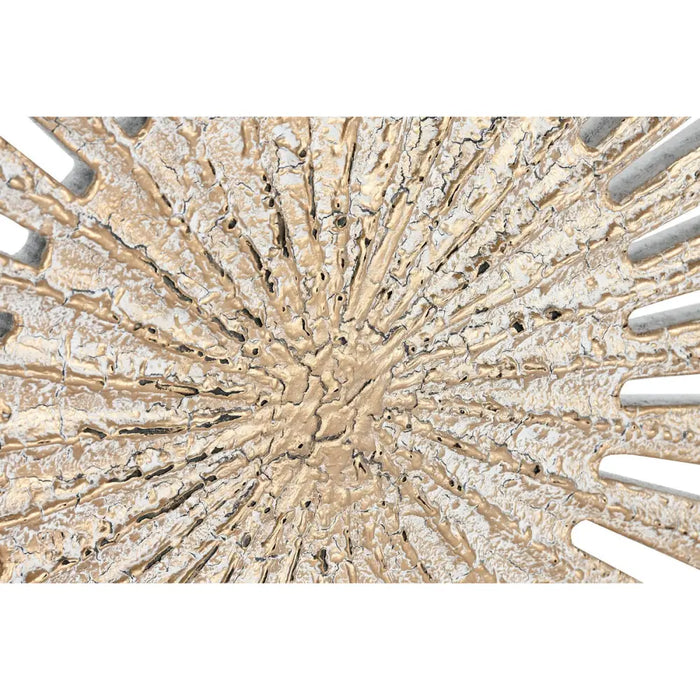 Wall Decoration Home ESPRIT White Golden Neoclassical 91 x 3 x 91 cm - Декорация и Осветление<<<Дом