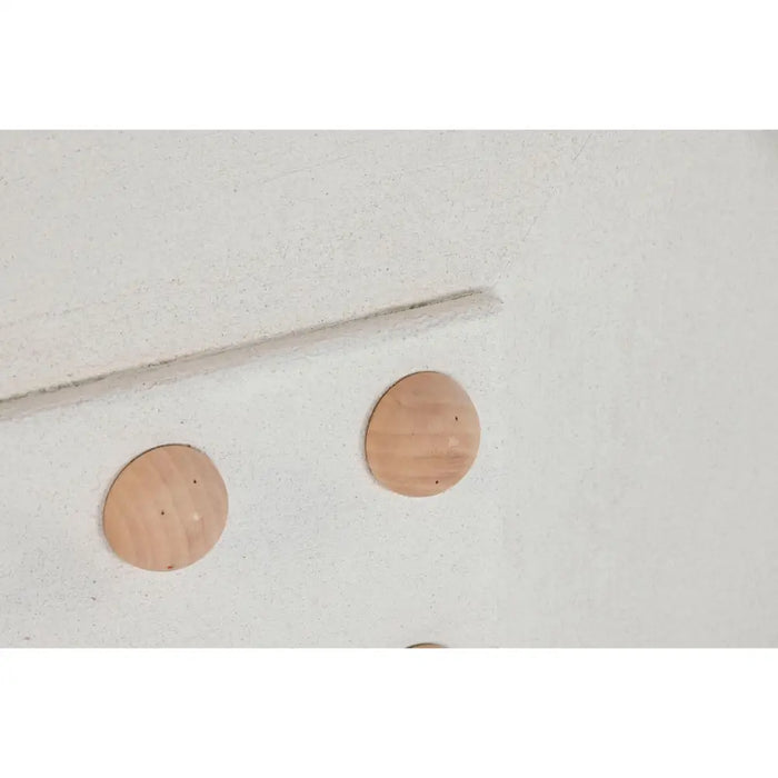 Wall Decoration Home ESPRIT White Natural Scandi Little balls 80 x 6 x 80 cm - Декорация и Осветление<<<Дом