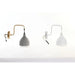 Wall Lamp DKD Home Decor 14 x 27 x 26 cm Metal Cement Dark grey 220 V 50 W Modern (2 Units) - Декорация и