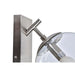 Wall Lamp DKD Home Decor 25W Crystal Silver Metal 220 V (20 x 25 x 27 cm) - Декорация и Осветление<<<Дом
