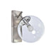 Wall Lamp DKD Home Decor 25W Crystal Silver Metal 220 V (20 x 25 x 27 cm) - Декорация и Осветление<<<Дом