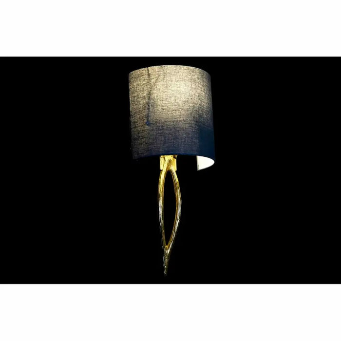 Wall Lamp DKD Home Decor Golden Metal Polyester 220 V 50 W (30 x 16 x 60 cm) - Декорация и Осветление<<<Дом