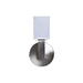 Wall Lamp DKD Home Decor Silver Metal Polyester White 220 V 40 W (12 x 10 x 22 cm) - Декорация и Осветление<<<Дом