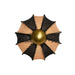 Wall Lamp Home ESPRIT Bicoloured 25 W Natural Colonial 230 V 50 x 50 x 25 cm - Декорация и Осветление<<<Дом