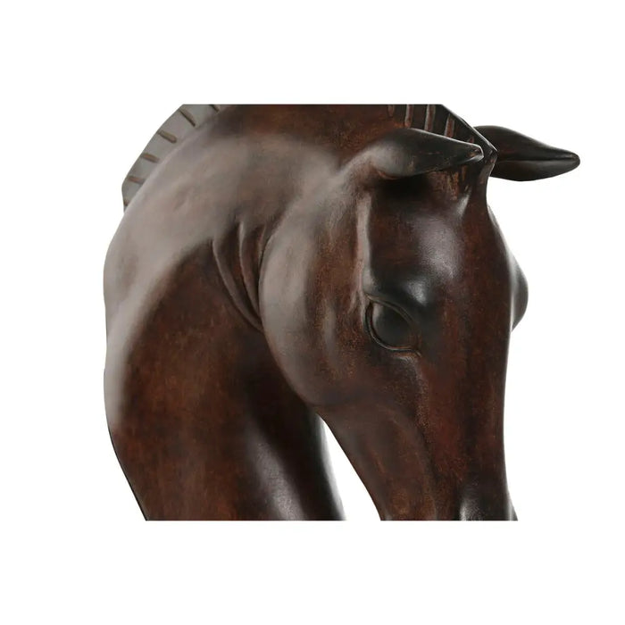 Wall Lamp Home ESPRIT Black Dark brown Colonial Horse 220 V 18 x 21,5 x 50,5 cm (2 Units) - Декорация и
