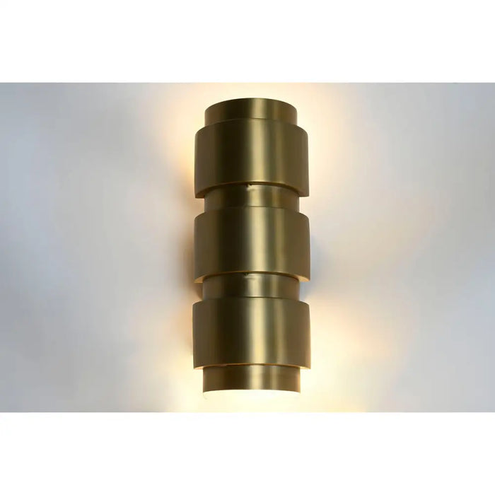Wall Lamp Home ESPRIT Golden 50 W 220 V 15 x 18 x 39 cm - Декорация и Осветление<<<Дом