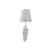 Wall Lamp Home ESPRIT White 50 W Modern Horse Aged finish 220 V 18 x 21,5 x 50,5 cm - Декорация и Осветление<<<Дом