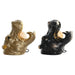 Wall Light DKD Home Decor Copper Golden 50 W Colonial Hippopotamus 220 V 35 x 23 x 34 cm (2 Units) - Декорация и