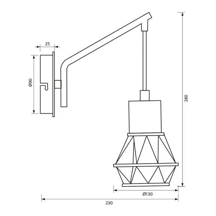 WALL LIGHT E27 WHITE VIVALUX FRODO - Спотове<<<Вътрешно осветление<<<Мебели и интериор<<<Praktiker&&&Спотове<<<Вътрешно