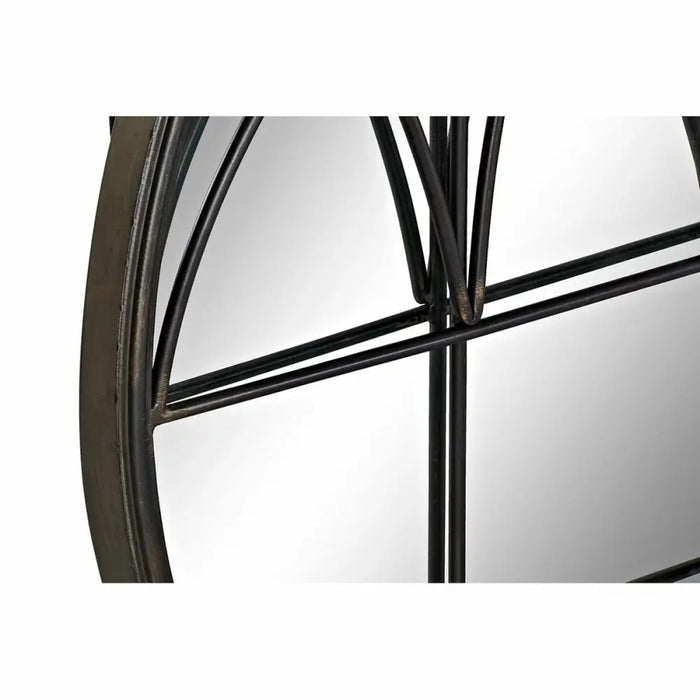 Wall mirror DKD Home Decor Black Modern 76 x 4 x 76 cm - Декорация и Осветление<<<Дом