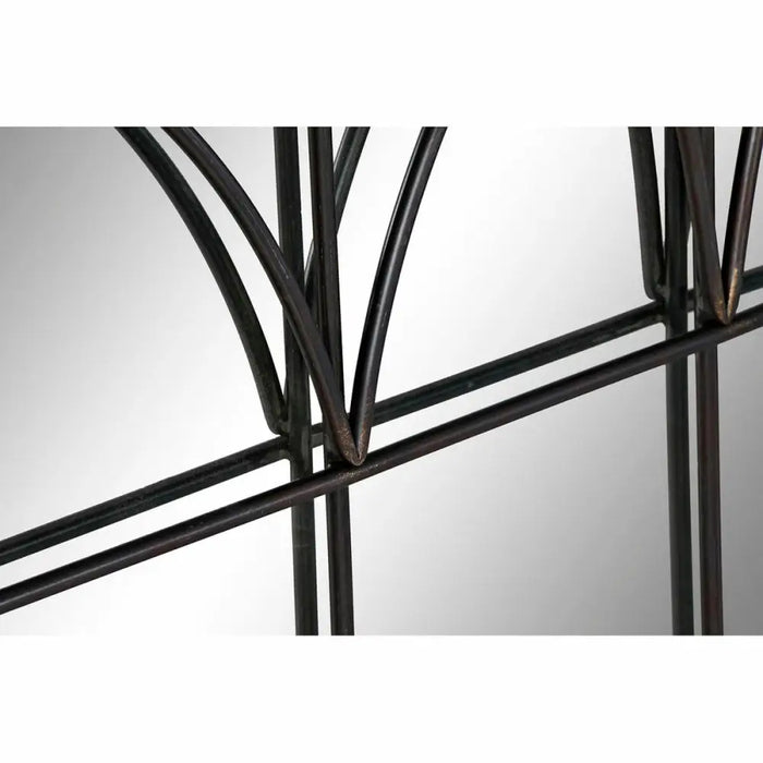Wall mirror DKD Home Decor Black Modern 76 x 4 x 76 cm - Декорация и Осветление<<<Дом