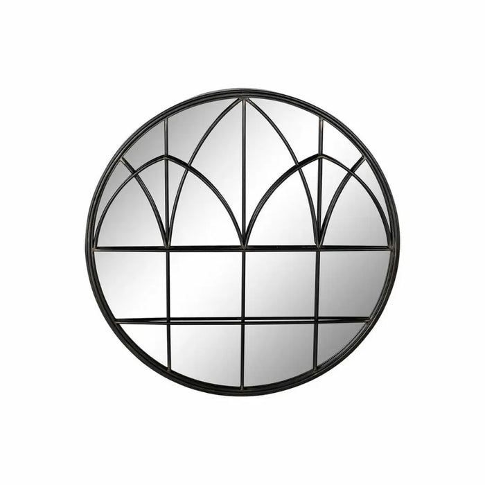 Wall mirror DKD Home Decor Black Modern 76 x 4 x 76 cm - Декорация и Осветление<<<Дом
