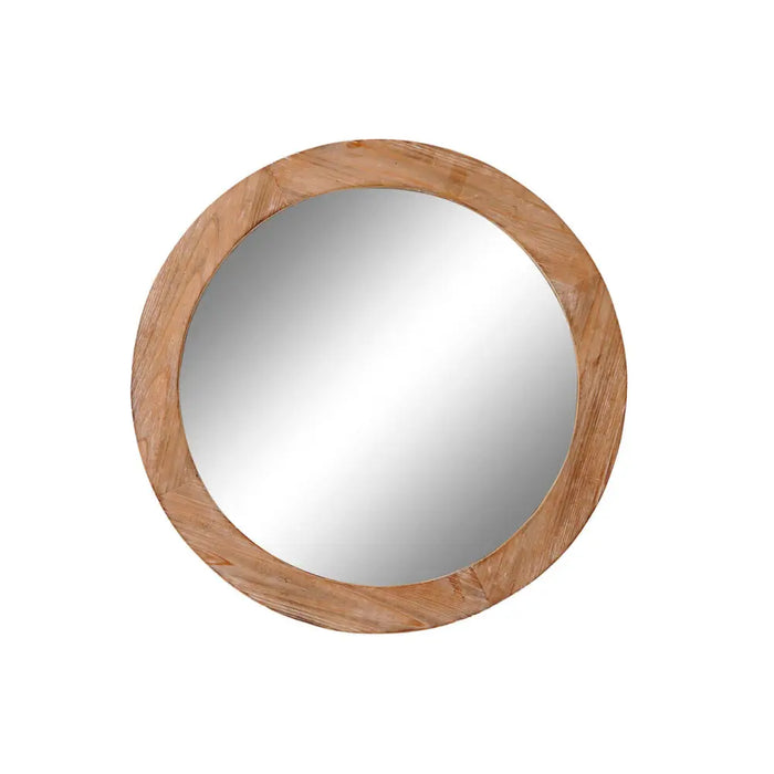 Wall mirror DKD Home Decor Brown Natural Alpino 66 x 5 x 66 cm - Декорация и Осветление<<<Дом