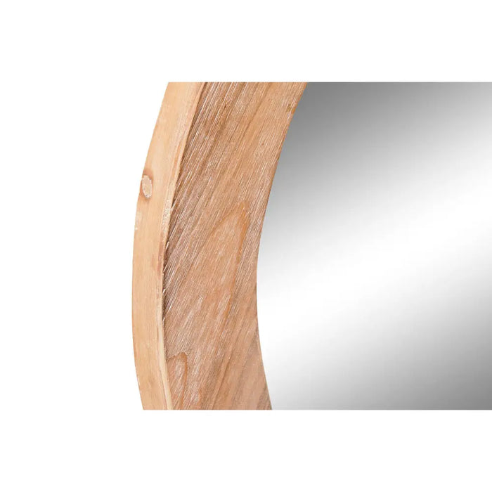 Wall mirror DKD Home Decor Brown Natural Alpino 66 x 5 x 66 cm - Декорация и Осветление<<<Дом