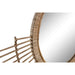 Wall mirror DKD Home Decor Brown Natural Urban 68 x 2 x 68 cm - Декорация и Осветление<<<Дом