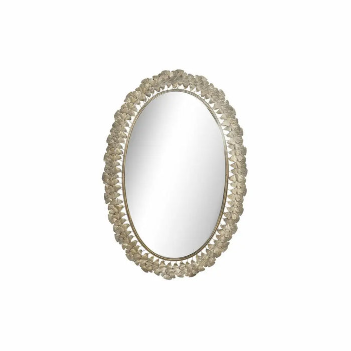 Wall mirror DKD Home Decor Champagne Leaf of a plant 69 x 3,5 x 98,5 cm - Декорация и Осветление<<<Дом