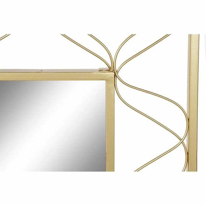 Wall mirror DKD Home Decor Golden 70,5 x 2 x 98 cm - Декорация и Осветление<<<Дом