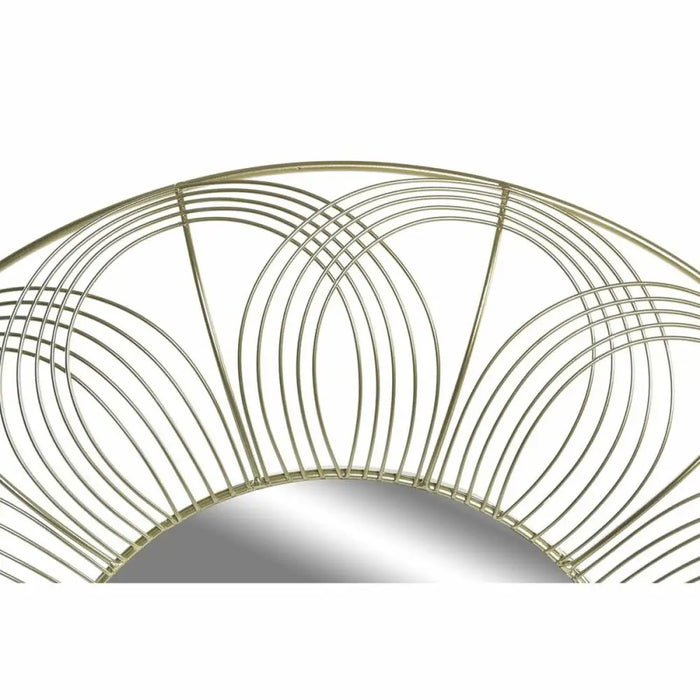 Wall mirror DKD Home Decor Golden Modern 60 x 4 x 60 cm - Декорация и Осветление<<<Дом