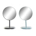 Wall mirror DKD Home Decor Metal Dark grey Light grey 2 Units (17 x 17 x 27,7 cm) - Декорация и Осветление<<<Дом