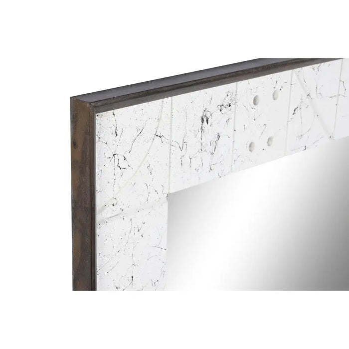 Wall mirror DKD Home Decor White Modern 130 x 4 x 70 cm - Декорация и Осветление<<<Дом