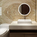 Wall mirror EDM 32436 20 W Ø 60 cm Transparent Aluminium Circular LED Light - Баня<<<Дом Градина<<<BigBuy&&&Аксесоари и
