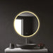 Wall mirror EDM 32436 20 W Ø 60 cm Transparent Aluminium Circular LED Light - Баня<<<Дом Градина<<<BigBuy&&&Аксесоари и
