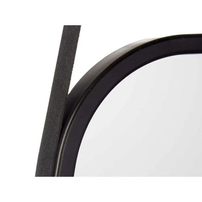 Wall mirror Gift Decor Black 43 x 65 x 3 cm Rectangular (4 Units) - Декорация и Осветление<<<Дом