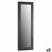 Wall mirror Gift Decor Grey 46 x 136 x 2 cm Rectangular (2 Units) - Декорация и Осветление<<<Дом