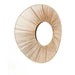 Wall mirror Gift Decor Natural Oval 62 x 15 x 57 cm (4 Units) - Декорация и Осветление<<<Дом