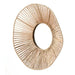 Wall mirror Gift Decor Natural Waves 41 x 8 x 41 cm (6 Units) - Декорация и Осветление<<<Дом