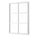 Wall mirror Gift Decor White Squares 70 x 47 x 2 cm (6 Units) - Декорация и Осветление<<<Дом