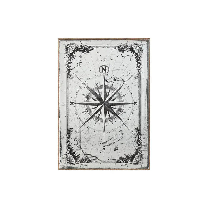 Wall mirror Home ESPRIT Black Golden Vintage 60 x 4 x 90 cm - Декорация и Осветление<<<Дом