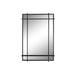 Wall mirror Home ESPRIT Black Modern 65 x 6 x 95 cm - Декорация и Осветление<<<Дом