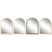 Wall mirror Home ESPRIT Brown Beige Natural Ivory Scandi 55 X 2 X 75 cm (4 Units) - Декорация и Осветление<<<Дом