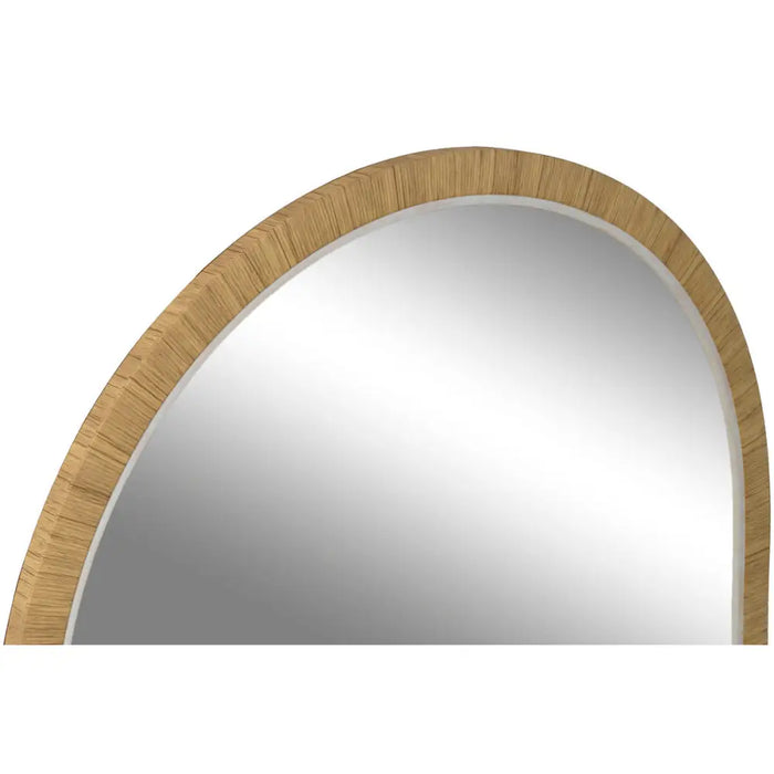 Wall mirror Home ESPRIT Brown Beige Natural Ivory Scandi 55 X 2 X 75 cm (4 Units) - Декорация и Осветление<<<Дом