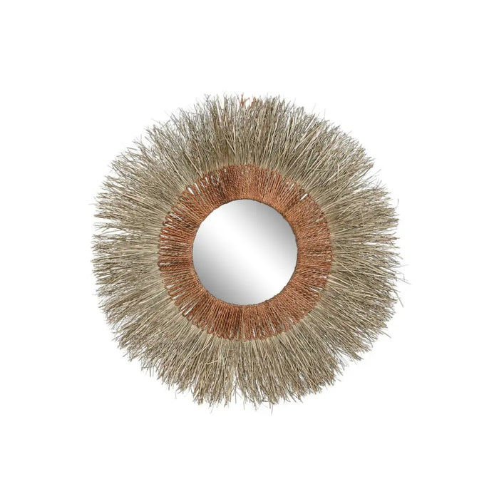 Wall mirror Home ESPRIT Brown Natural Tropical 130 x 17 x 130 cm - Декорация и Осветление<<<Дом